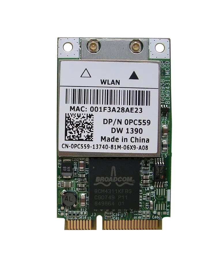 YH774 - Dell Wireless 1390 802.11b/g mini-Card