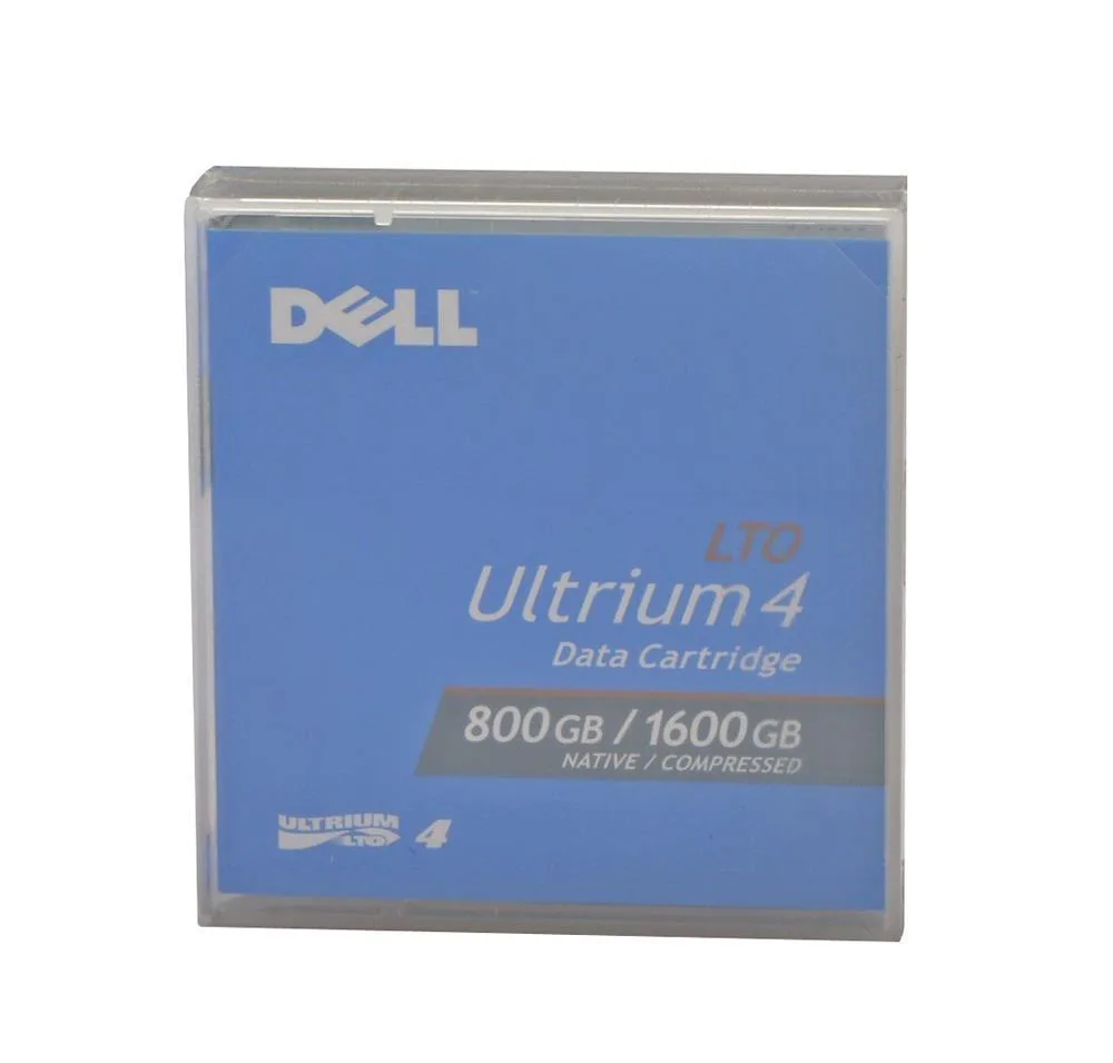 YN156 - Dell 800GB(Native) / 1.6TB(Compressed) LTO Ultrium 4 1/2-inch Tape Media Cartridge