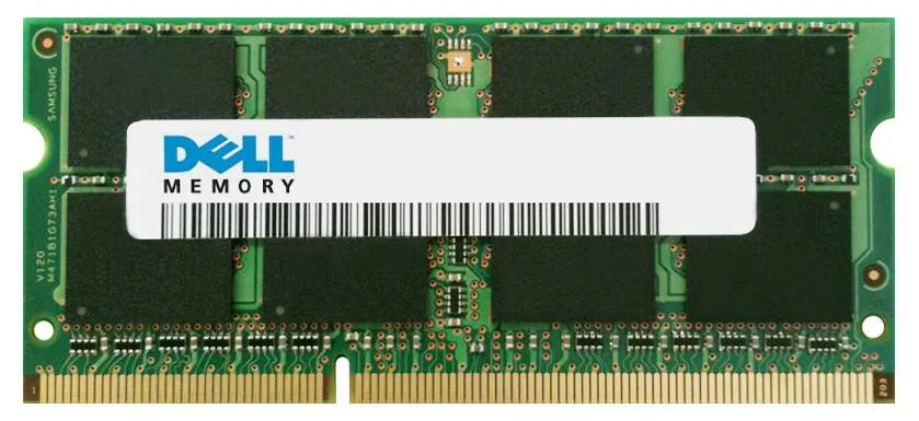 YR6MN - Dell 8GB DDR3-1333MHz PC3-10600 non-ECC Unbuffered CL9 204-Pin Dual Rank SoDIMM Memory Module