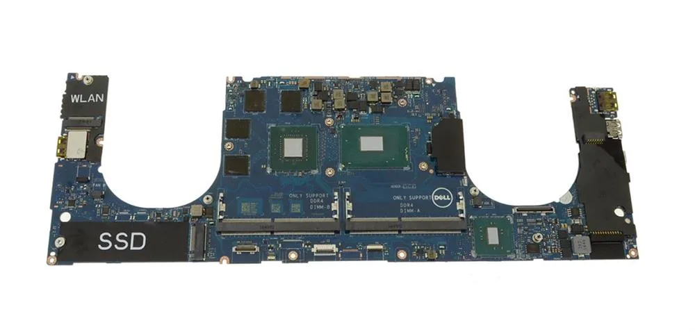 YV12N - Dell System Board (Motherboard) GTX1050/4GB with Intel I5-7300 CPU for XPS 15 9560 Laptop