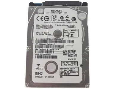 Z7K320-250 - Hitachi Travelstar Z7K320 250GB 16MB Cache 7200RPM SATA 3GB/s 2.5-inch Hard Disk Drive