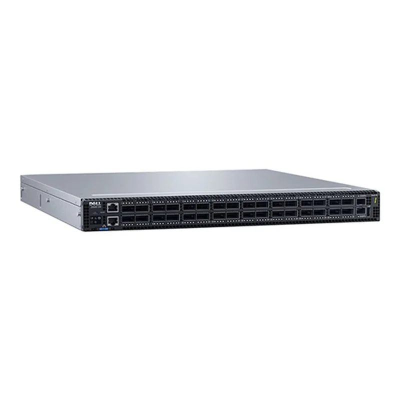 Dell Z9100-ON-B2F-BLUE PowerSwitch Z9100-ON 32 x Ports 1/10/25/40/50/100GbE QSFP28 + 2 x SFP+ Ports Gigabit Ethernet Network Switch
