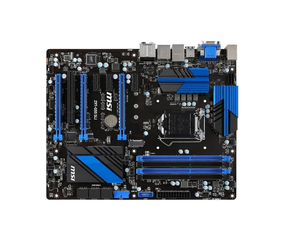 Z97-G55 SLI - MSI Desktop Motherboard Intel Z97 Express Chipset Socket H3 LGA-1150