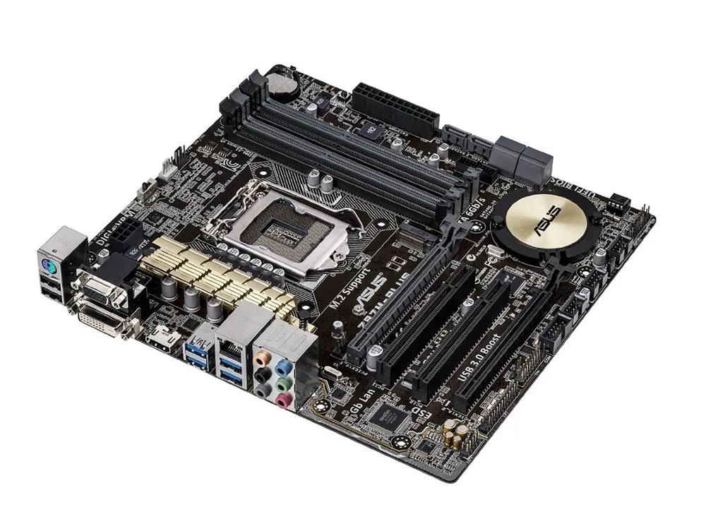 Z97M-PLUS - Asus Desktop Motherboard Intel Z97 Express Chipset Socket H3 LGA-1150