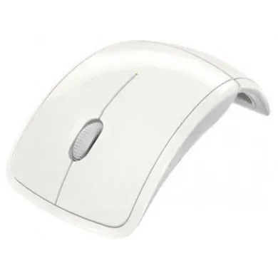 ZJA-00047 - Microsoft Arc Mouse Laser Wireless Radio Frequency White USB Scroll Wheel Symmetrical